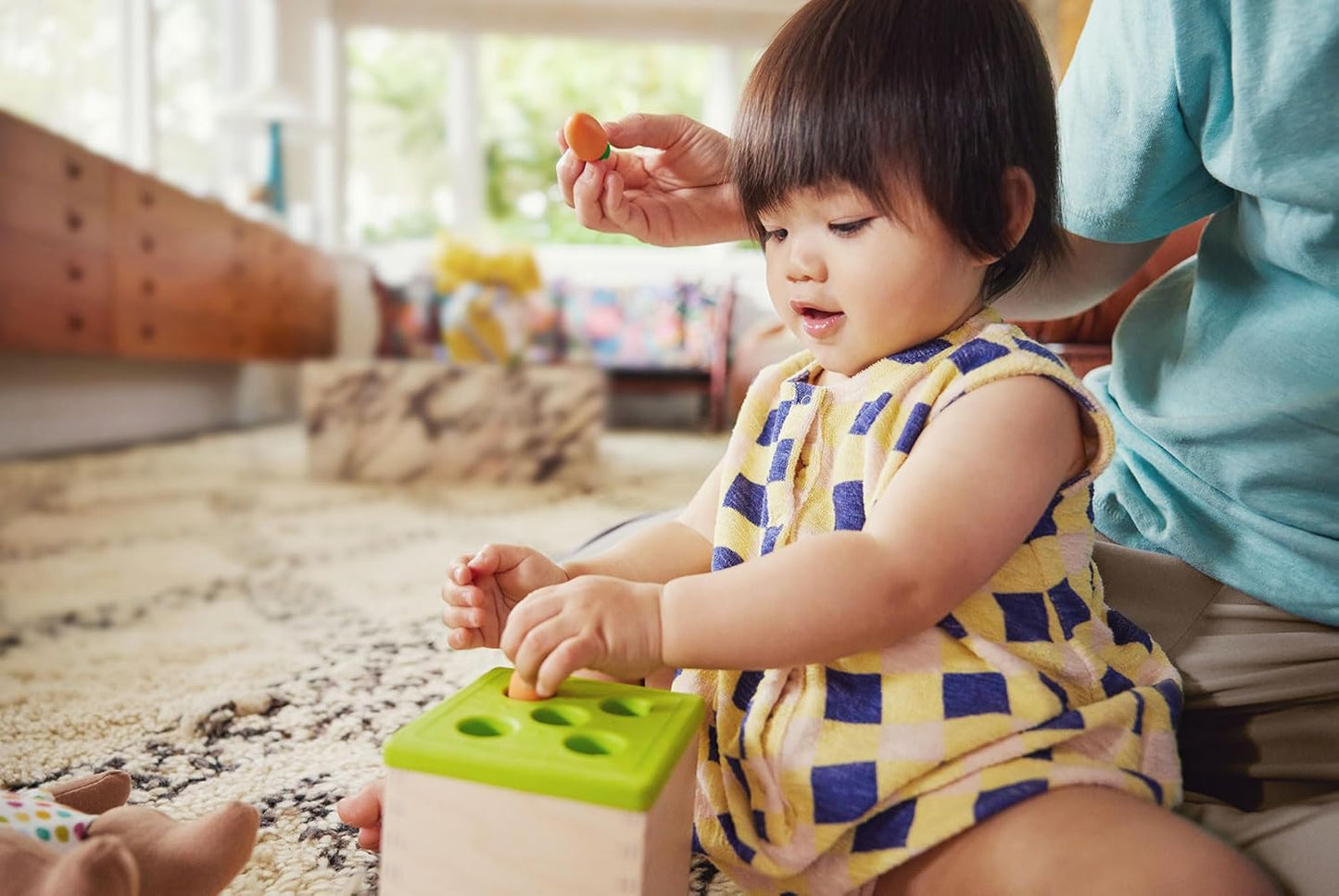 LOVEVERY, the Babbler Play Kit with Bonus Book 'Where Is Crew's Shoe', Birthday Play Kit, Montessori Toddler Toy (Best Birthday Gift for 1 Year Old)