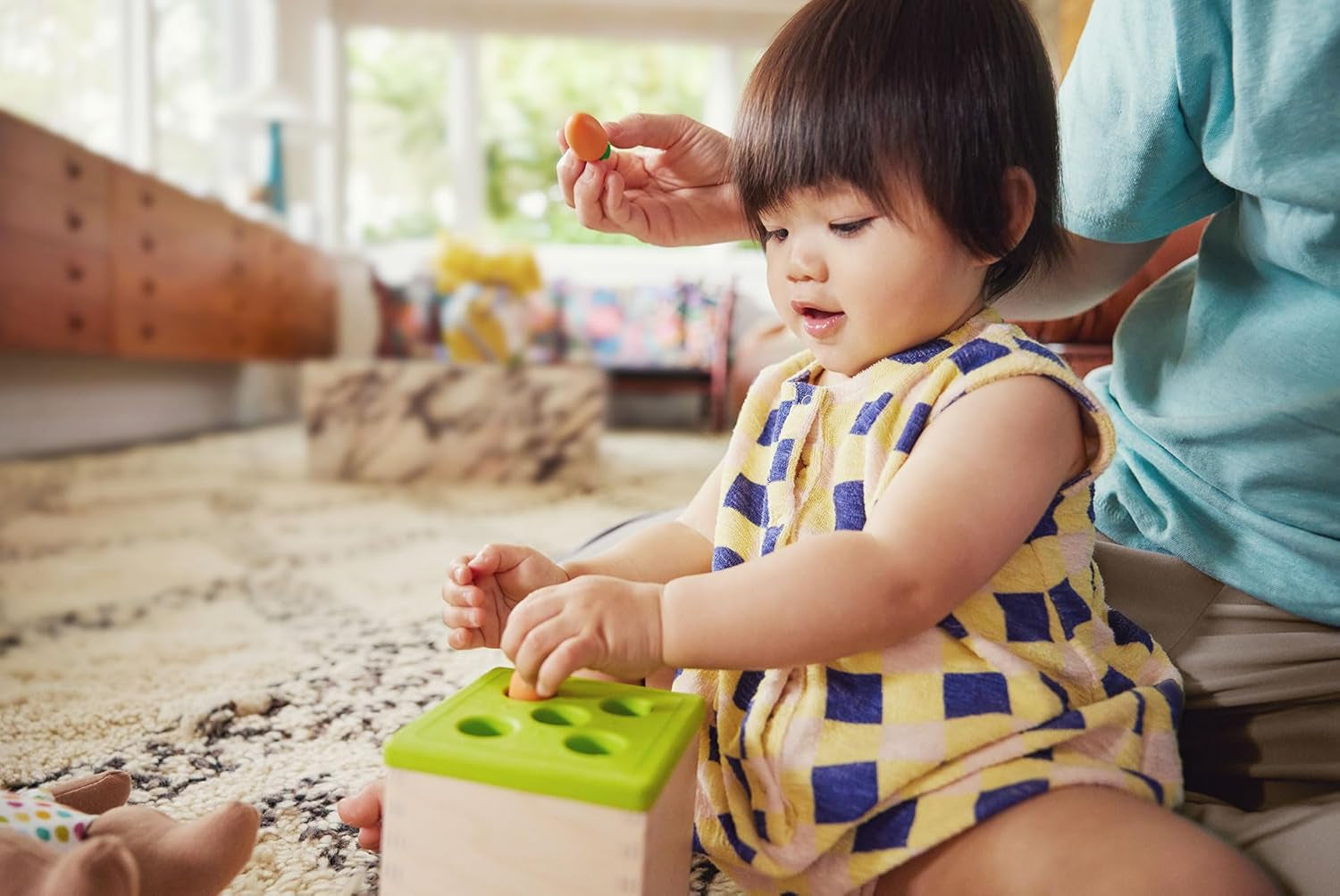 LOVEVERY, the Babbler Play Kit with Bonus Book 'Where Is Crew's Shoe', Birthday Play Kit, Montessori Toddler Toy (Best Birthday Gift for 1 Year Old)