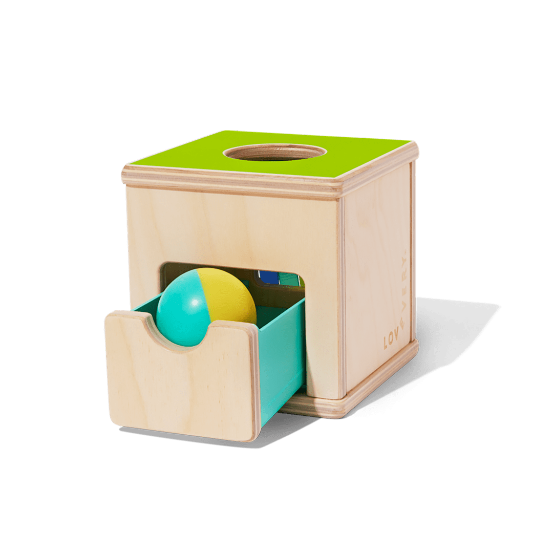 Drop & Find Ball Box, Montessori Toy for Babies, Developmental Toys 9+ Months