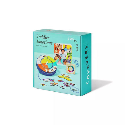 Toddler Emotions Play Collection Mini Kit 18M+, 3 Pieces - Wood, Sensory Development