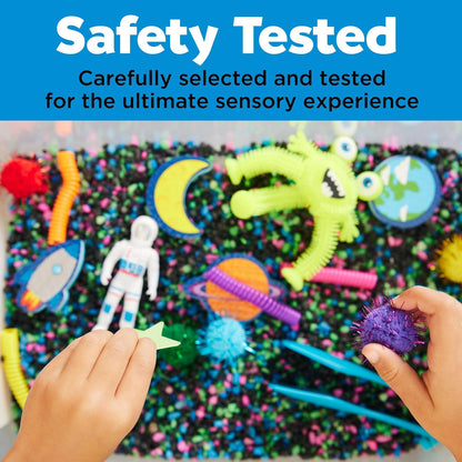 Sensory Bin: Outer Space Toys - Preschool and Toddler Sensory Toys