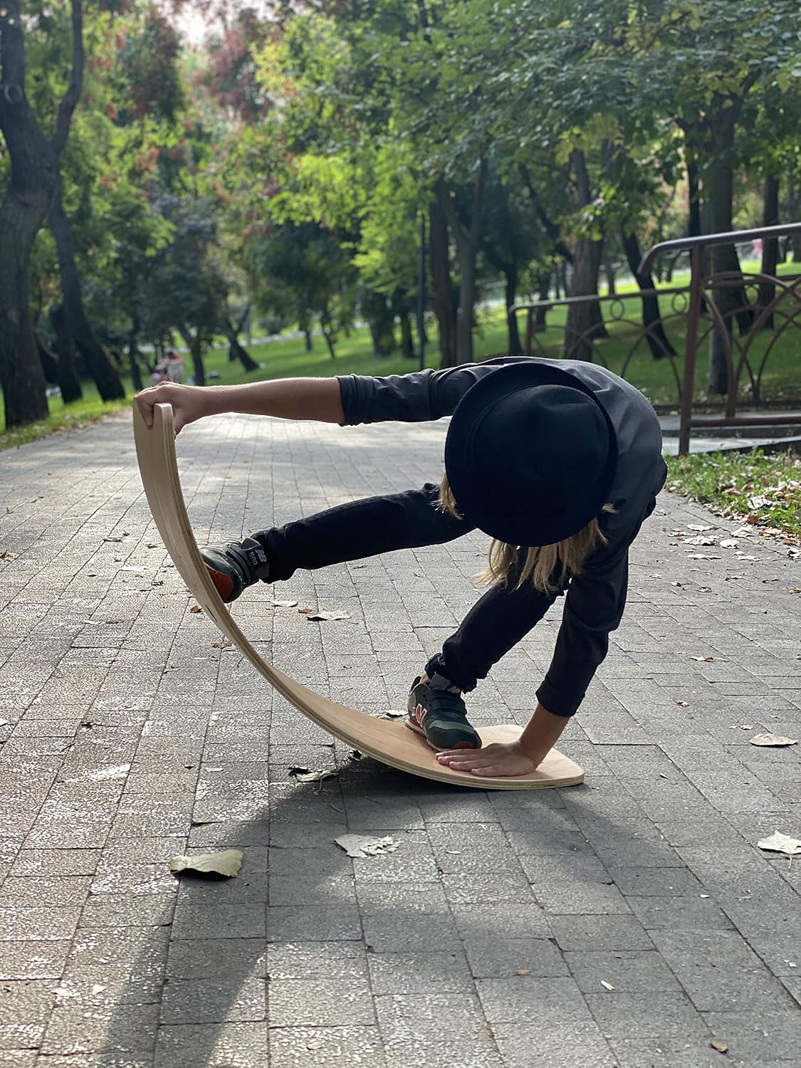 Montessori Wooden Wobble Board for Kids & Adults -100% Natural Wood Balance Board, Waldorf Toddler Balancing Toy, Unique Boy Girl Open Ended Toy Best Valentines Day & Easter Gifts Idea 2026