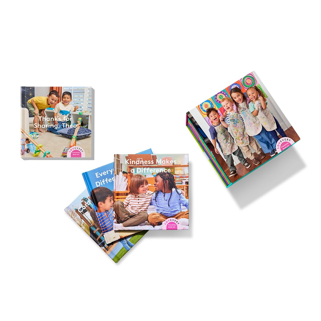 The Friendship Book Set (10 Books), Social Emotional Skills for Child and Toddler, by Lovevery