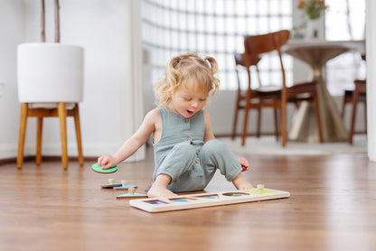 Friends of All Shapes Puzzle - Montessori Toddler Toy, Ages 16 Months+