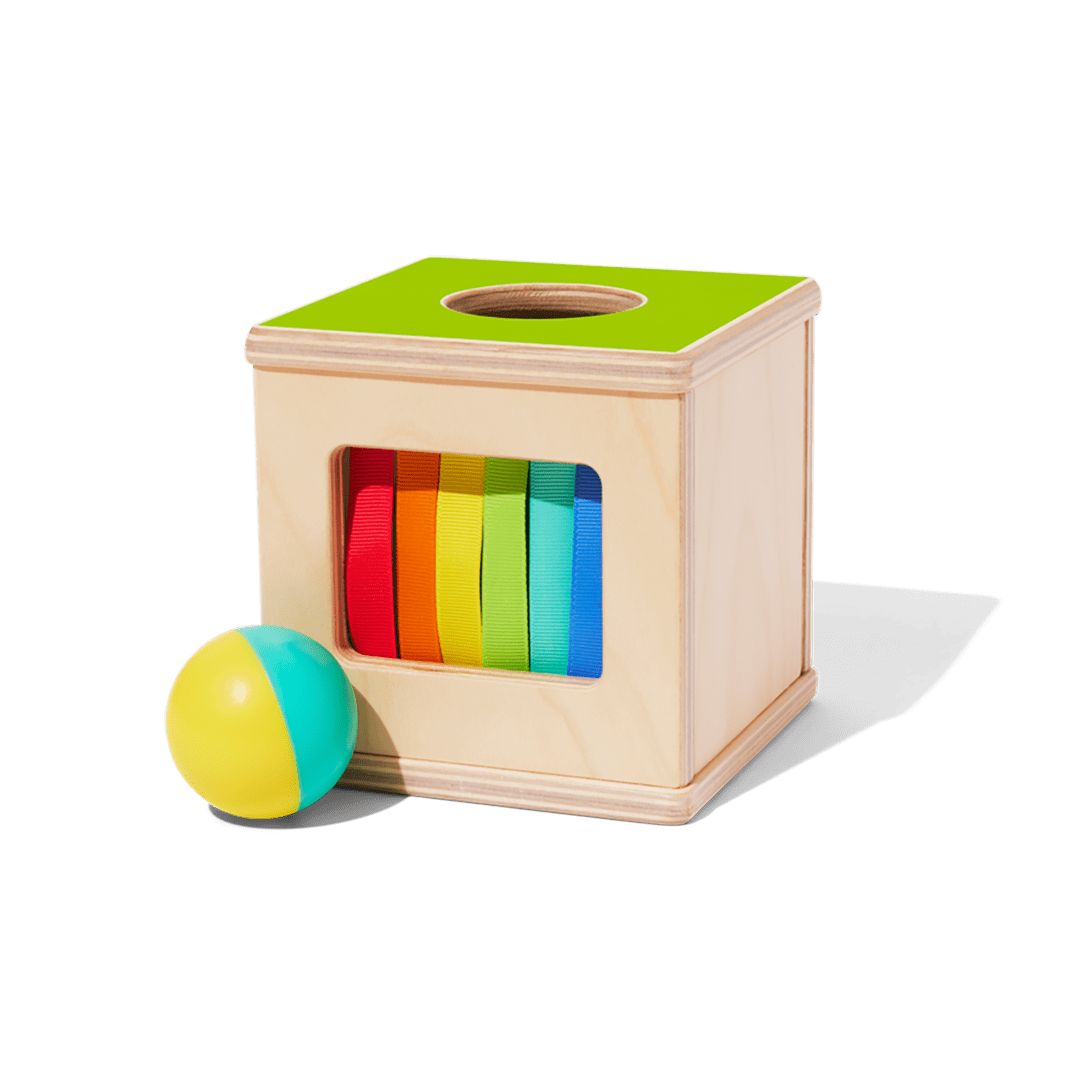 Drop & Find Ball Box, Montessori Toy for Babies, Developmental Toys 9+ Months