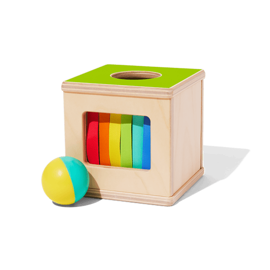 Drop & Find Ball Box, Montessori Toy for Babies, Developmental Toys 9+ Months