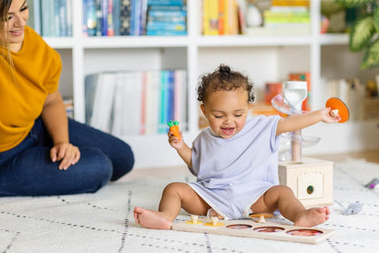 LOVEVERY, the Babbler Play Kit with Bonus Book 'Where Is Crew's Shoe', Birthday Play Kit, Montessori Toddler Toy (Best Birthday Gift for 1 Year Old)