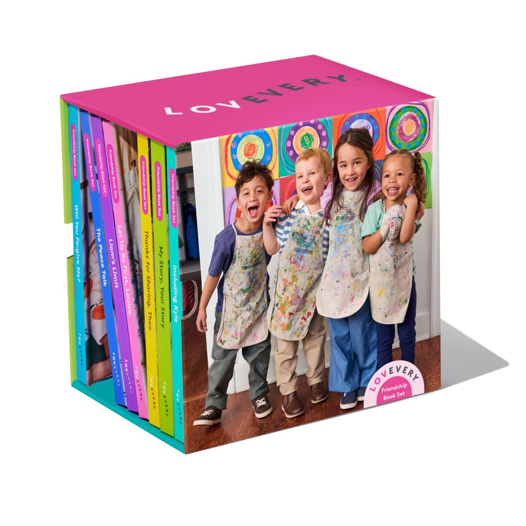 The Friendship Book Set (10 Books), Social Emotional Skills for Child and Toddler, by Lovevery