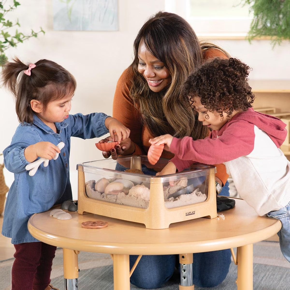 Tabletop Sand and Water Sensory Play Table for Toddlers, Age 2+