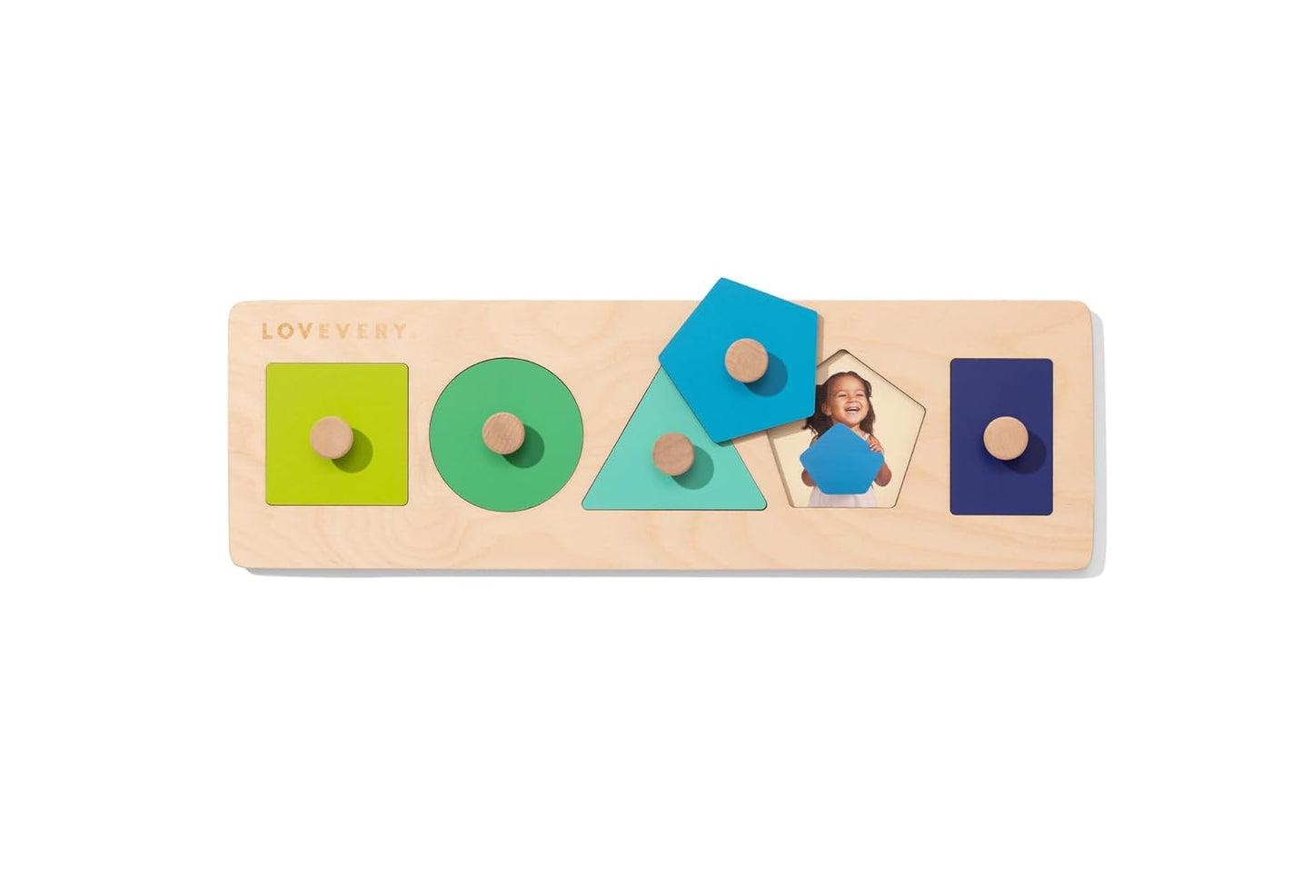 Friends of All Shapes Puzzle - Montessori Toddler Toy, Ages 16 Months+